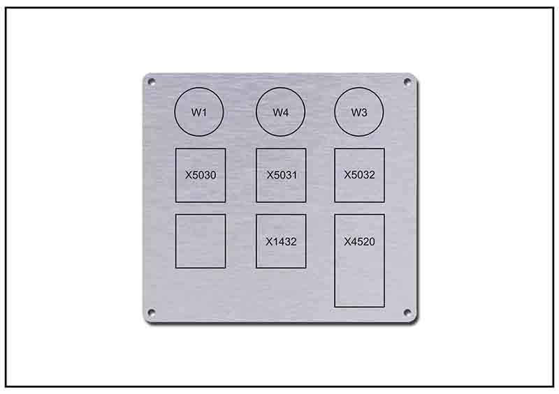 鋁合金金屬銘牌標(biāo)牌