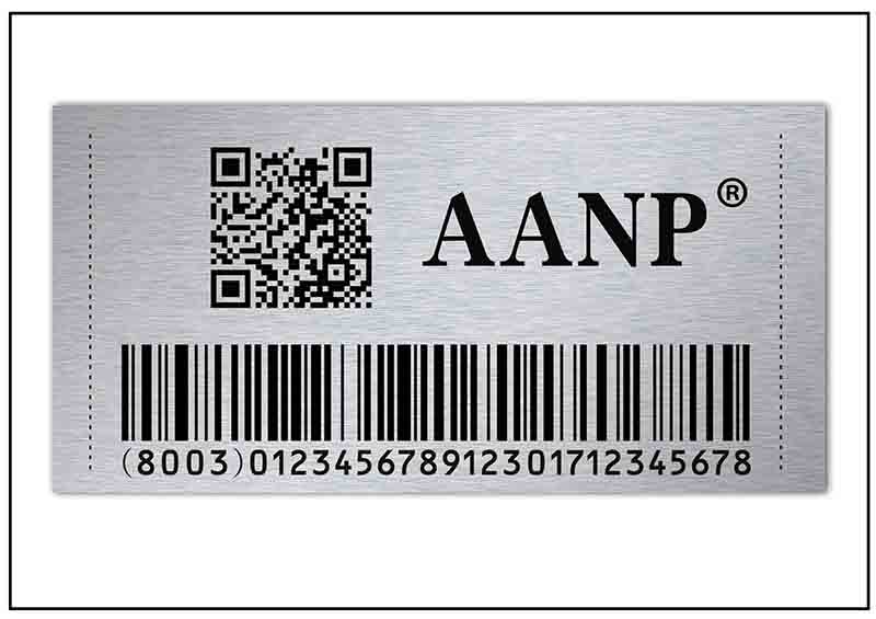 科技公司條碼銘牌標(biāo)牌