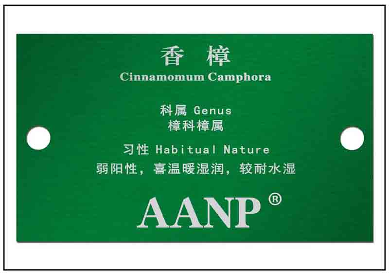 物業(yè)樹(shù)木銘牌標(biāo)牌